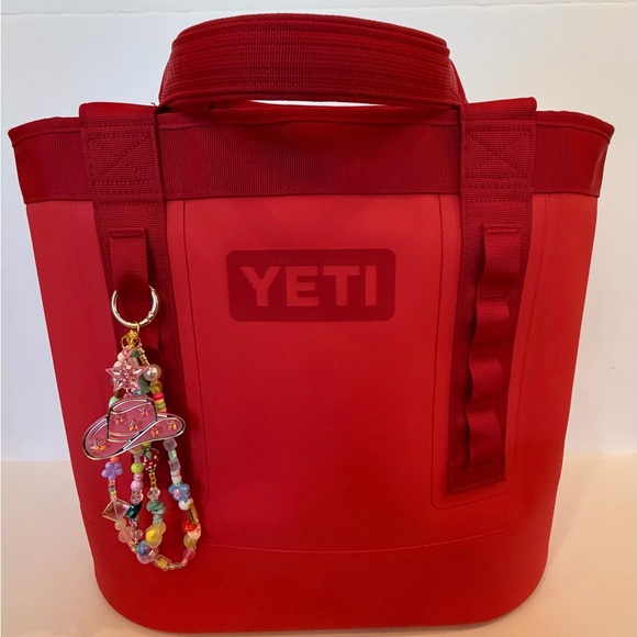 Colorful Beaded Keychain Accessory - Picture 2 of 3